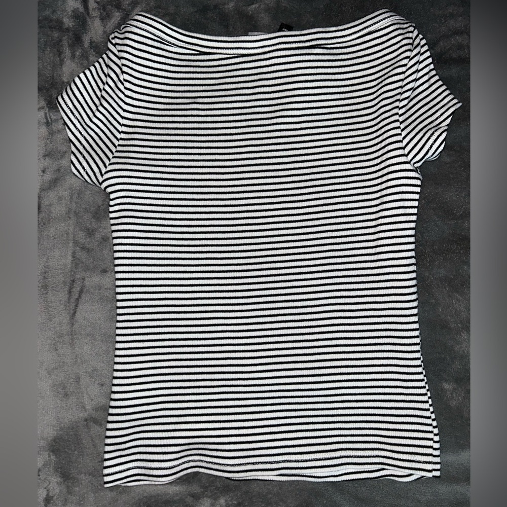 Olivia Rae Chocolate Ribbed Knit Top - Picture 7 of 7